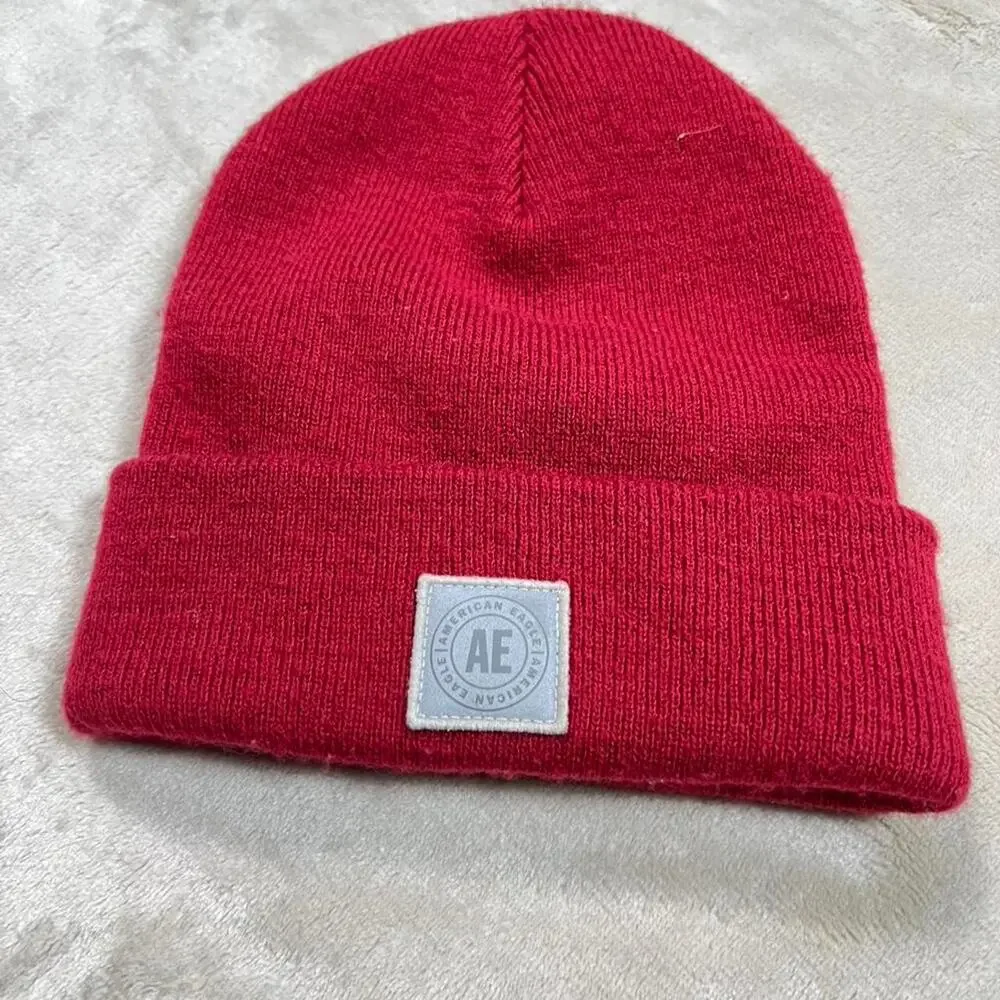 Red American Eagle Beanie
